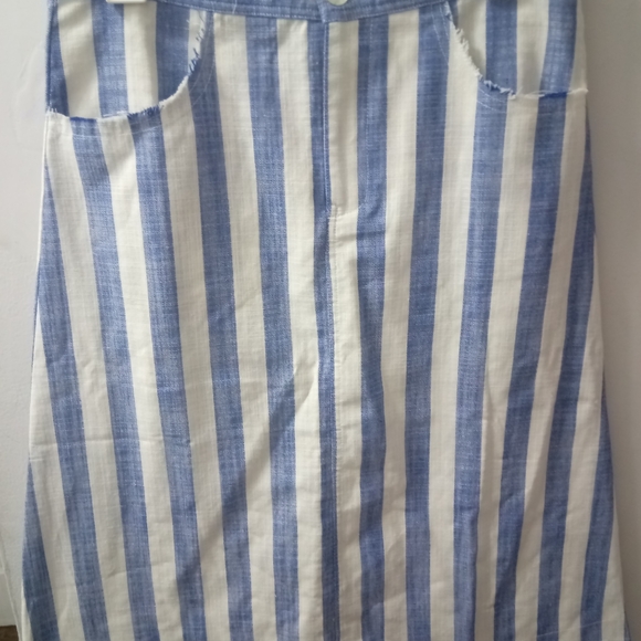 Urbani, NWT, Women's, Skirt, Mid Length, Size 20, Color Blue, White - Picture 3 of 9